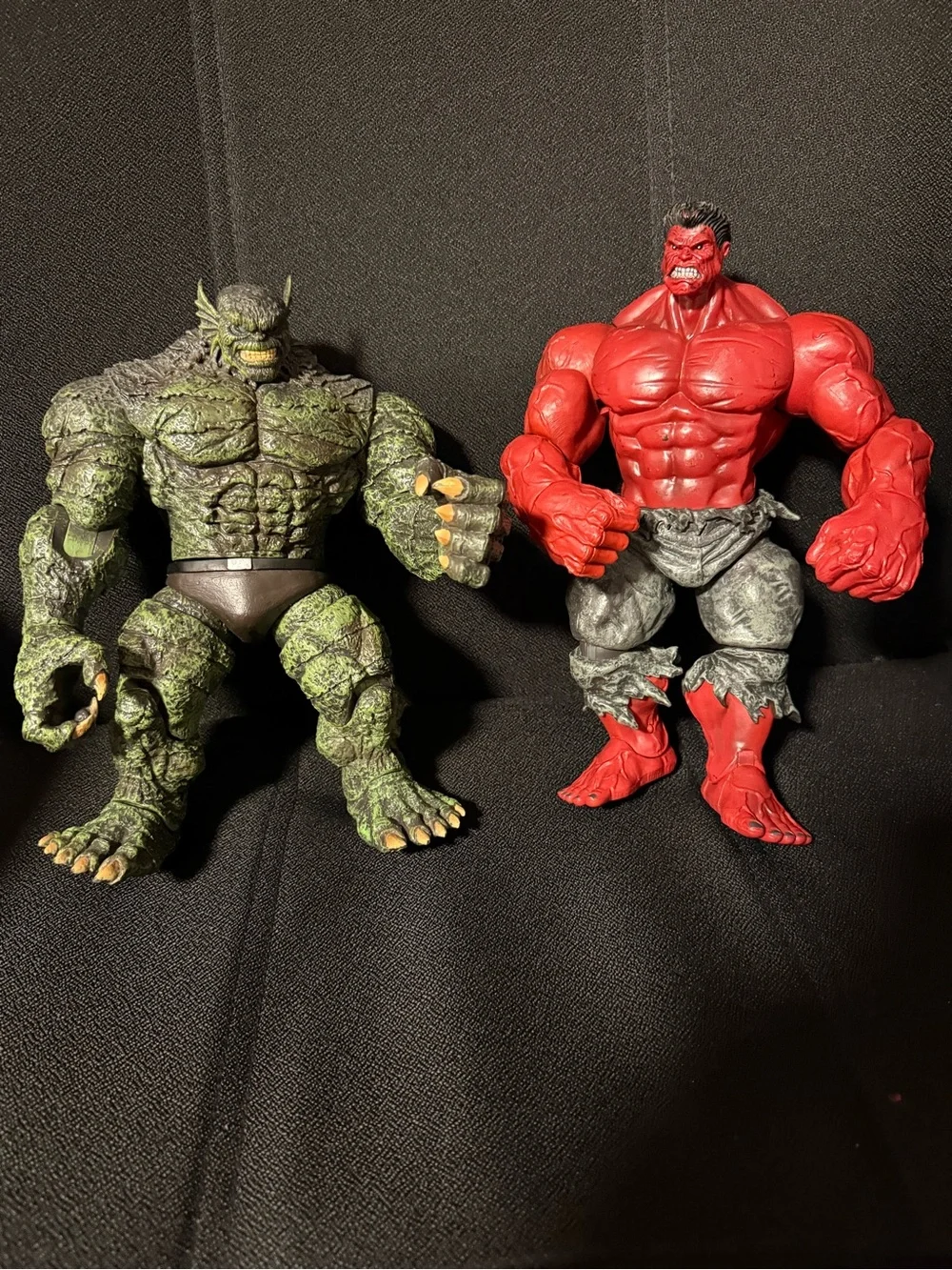 Marvel Select Abomination & Red Hulk Action Figure Lot - Diamond Select Loose